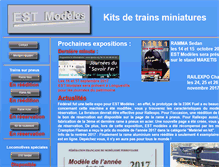 Tablet Screenshot of est-modeles.com